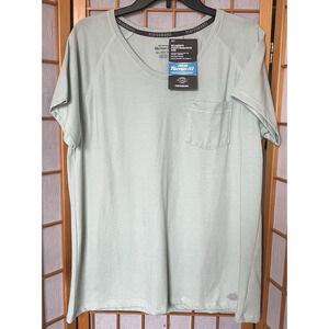 Womens DICKIES Cooling Temp iQ Pocket Tee Shirt NWT XL